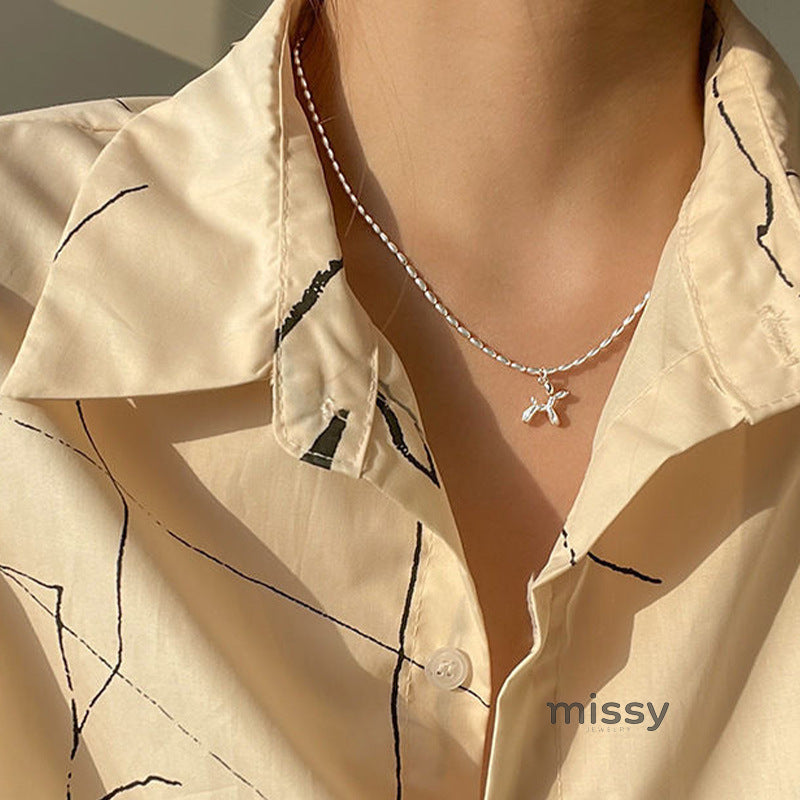 Story Delicate Dog Necklace [4OEX7LM3]