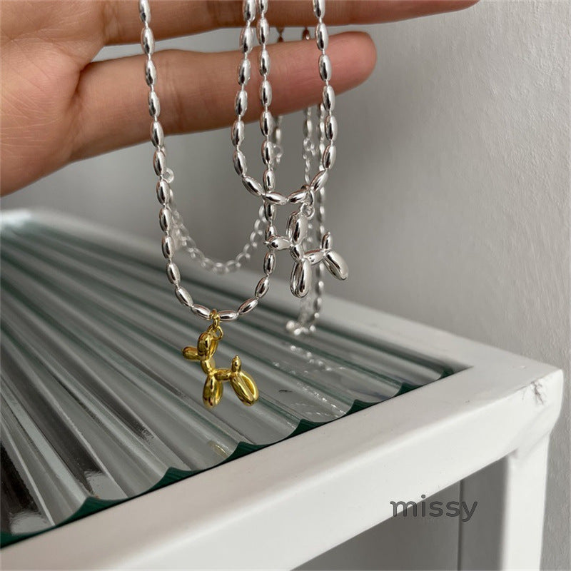 Story Delicate Dog Necklace [1IJ4HZ6V]