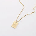 Sun and Moon Pendant Necklace [NCZ6RS53]