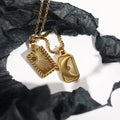 Sun and Moon Pendant Necklace [BO03KTHI]