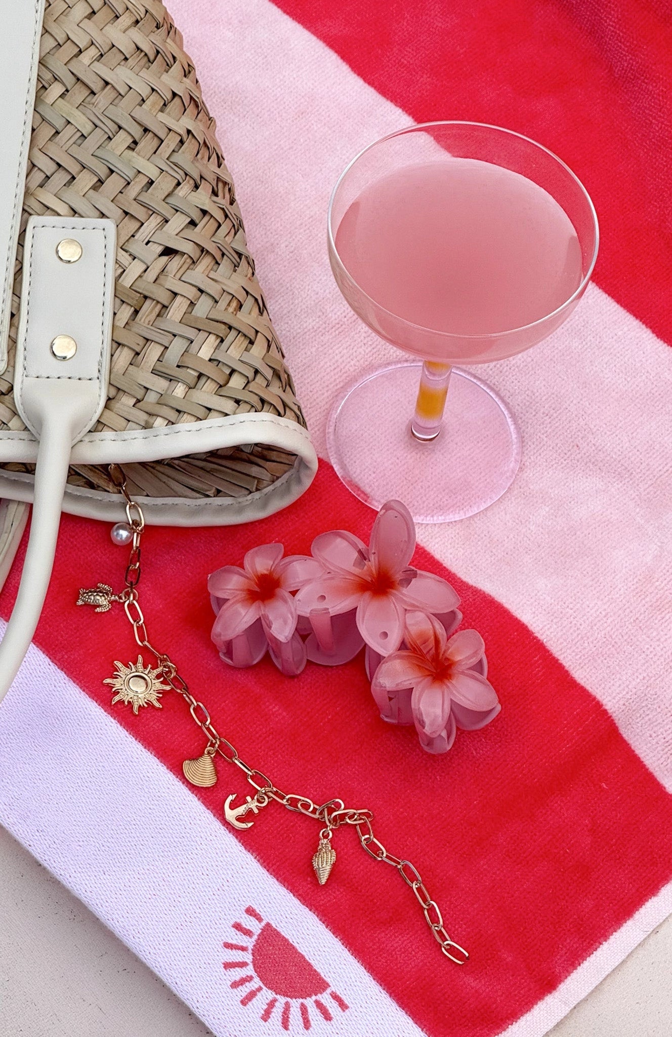 Missy Jewelry Sury Frangipani Bloom Hair Clip