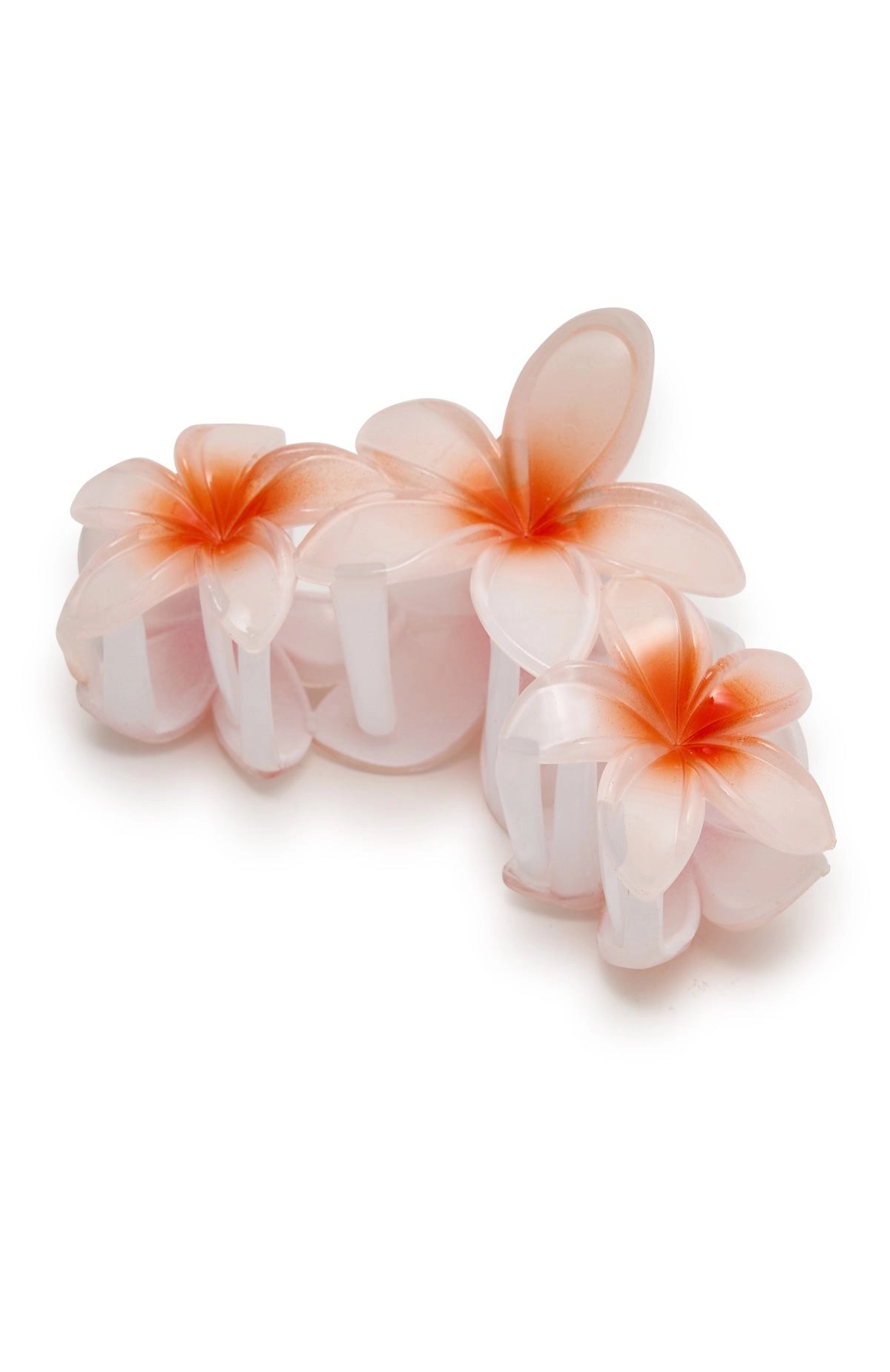 Missy Jewelry Sury Frangipani Bloom Hair Clip - White