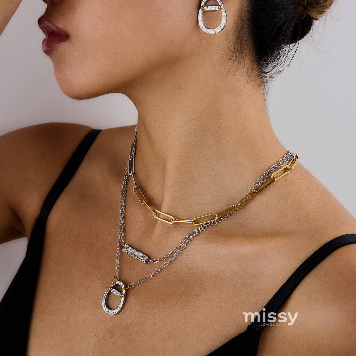 Sydney Pull Tab Jewelry Set [9XMOHQWP]