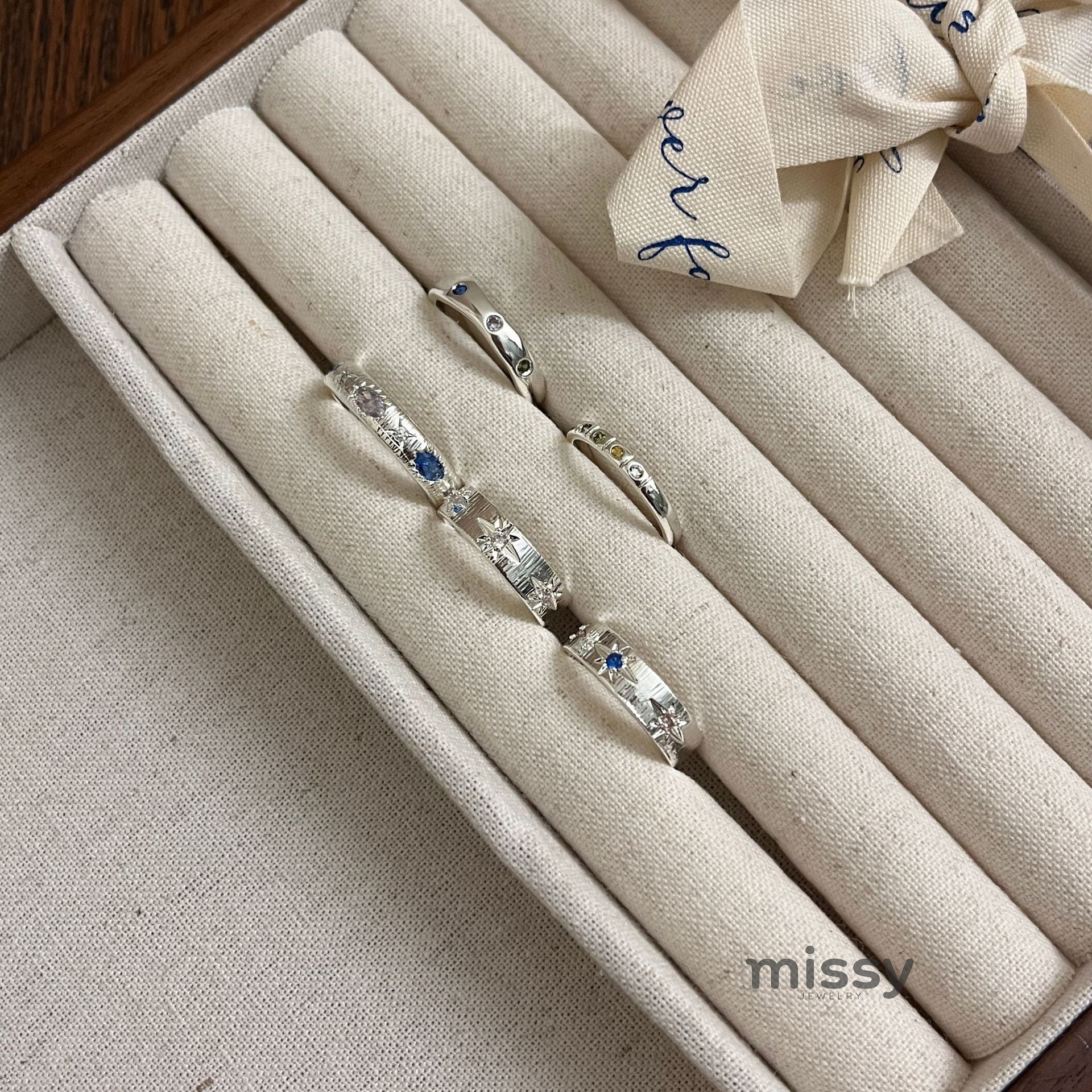 Taina Dainty Zircon Open Ring [5CL8D4KJ]