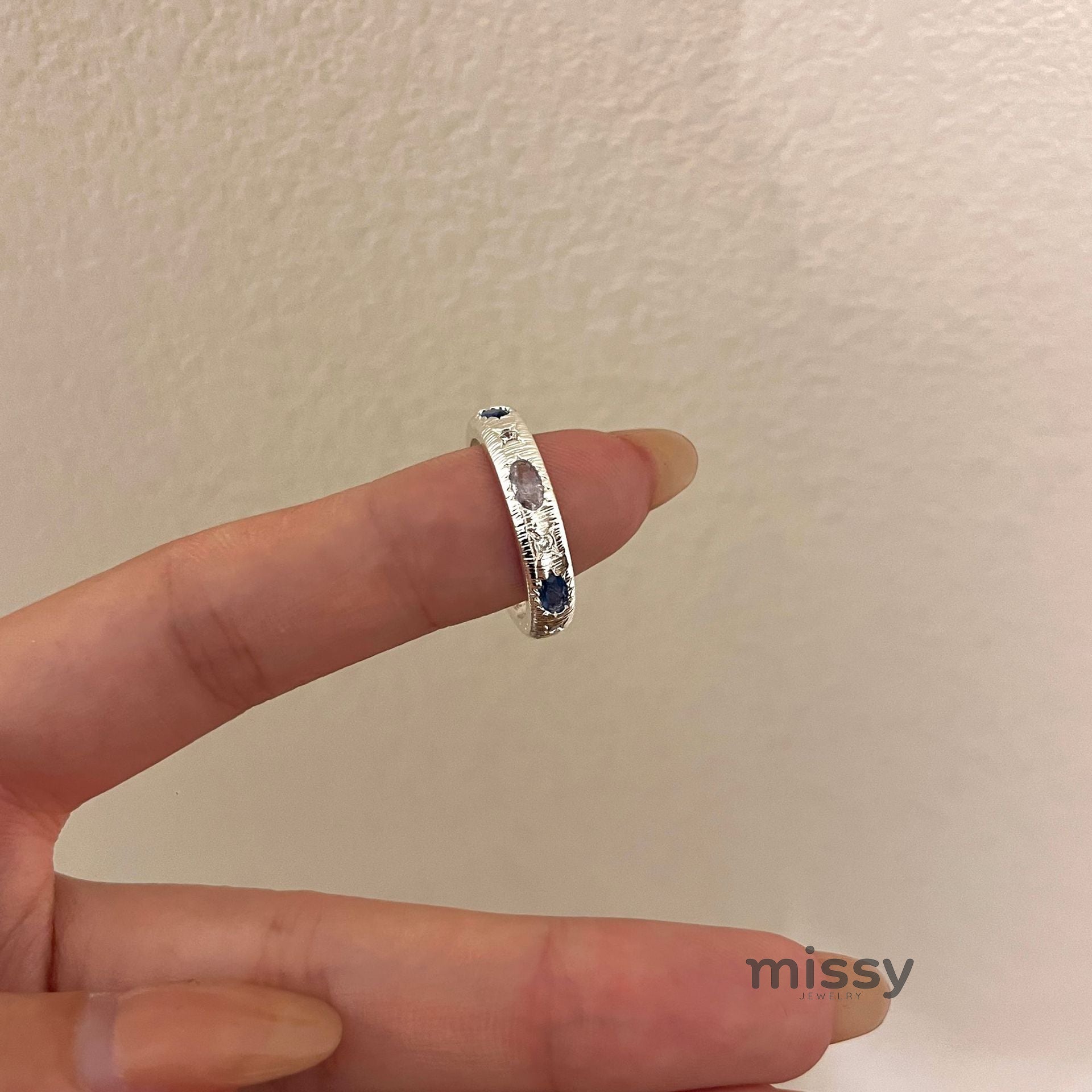 Taina Dainty Zircon Open Ring [28PUO6VB]