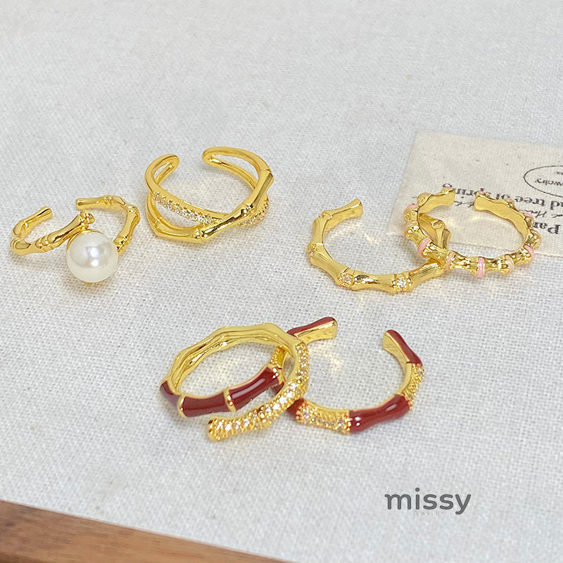 Tamira Adjustable Zircon Ring [UJZLPMLD]