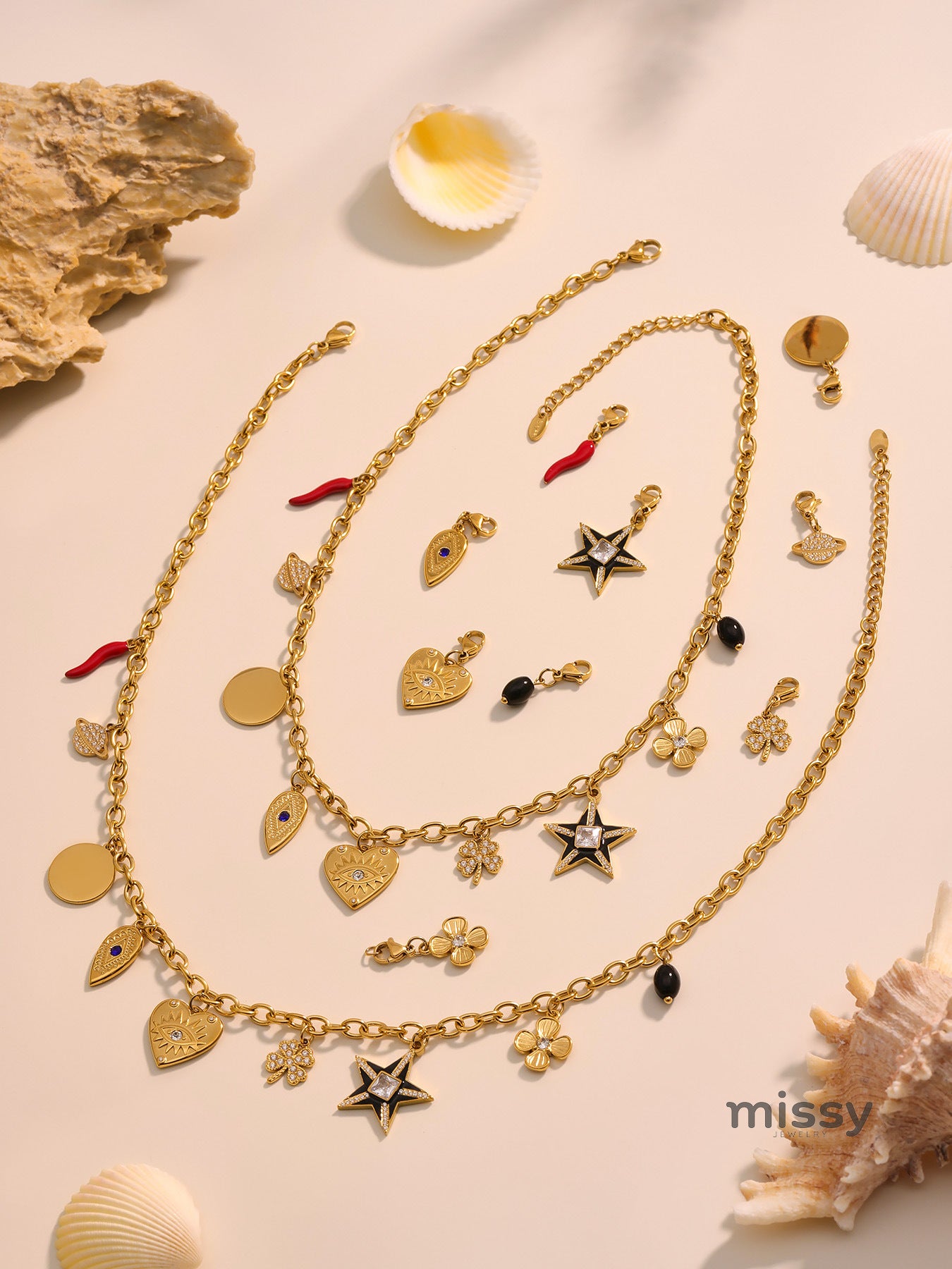 Tanaya Luxe Pendant Necklaces [QMS15I11]