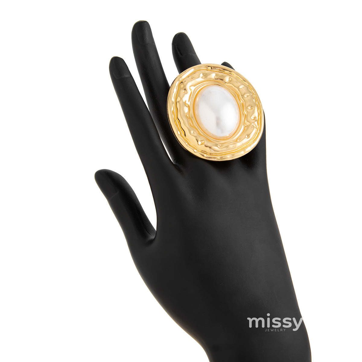 Tanishka Metallic Pearl Bracelet Set [QTCDT29B]