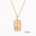 Tariah Zircon Constellation Necklace [747B4YQI]