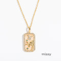 Tariah Zircon Constellation Necklace [VMGJRUYW]