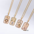 Tariah Zircon Constellation Necklace [I4LU6ILC]