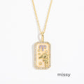 Tariah Zircon Constellation Necklace [NJULNHKQ]