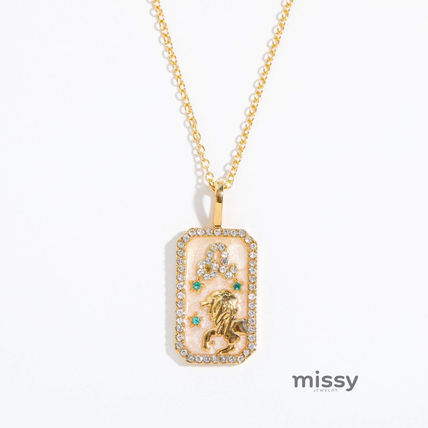 Tariah Zircon Constellation Necklace [YA91KV4E]