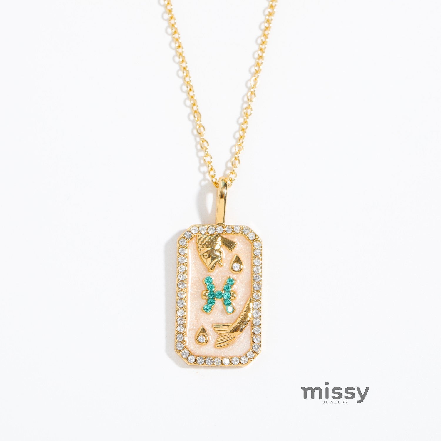 Tariah Zircon Constellation Necklace [YDWP2Z0U]