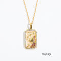 Tariah Zircon Constellation Necklace [IO1V6ONO]