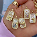 Tariah Zircon Constellation Necklace [HTVS4WBK]