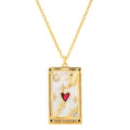 Tarot Card Pendant Necklace [1F7MN5EJ]
