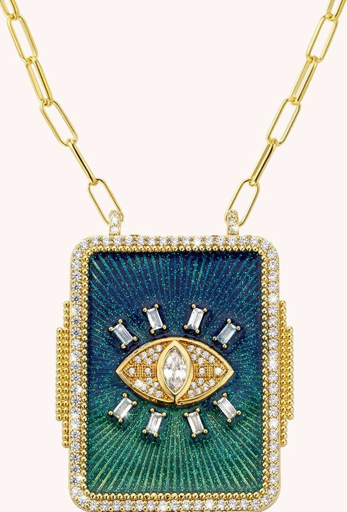 Tarot Card Pendant Necklace [F2AKLVGV]