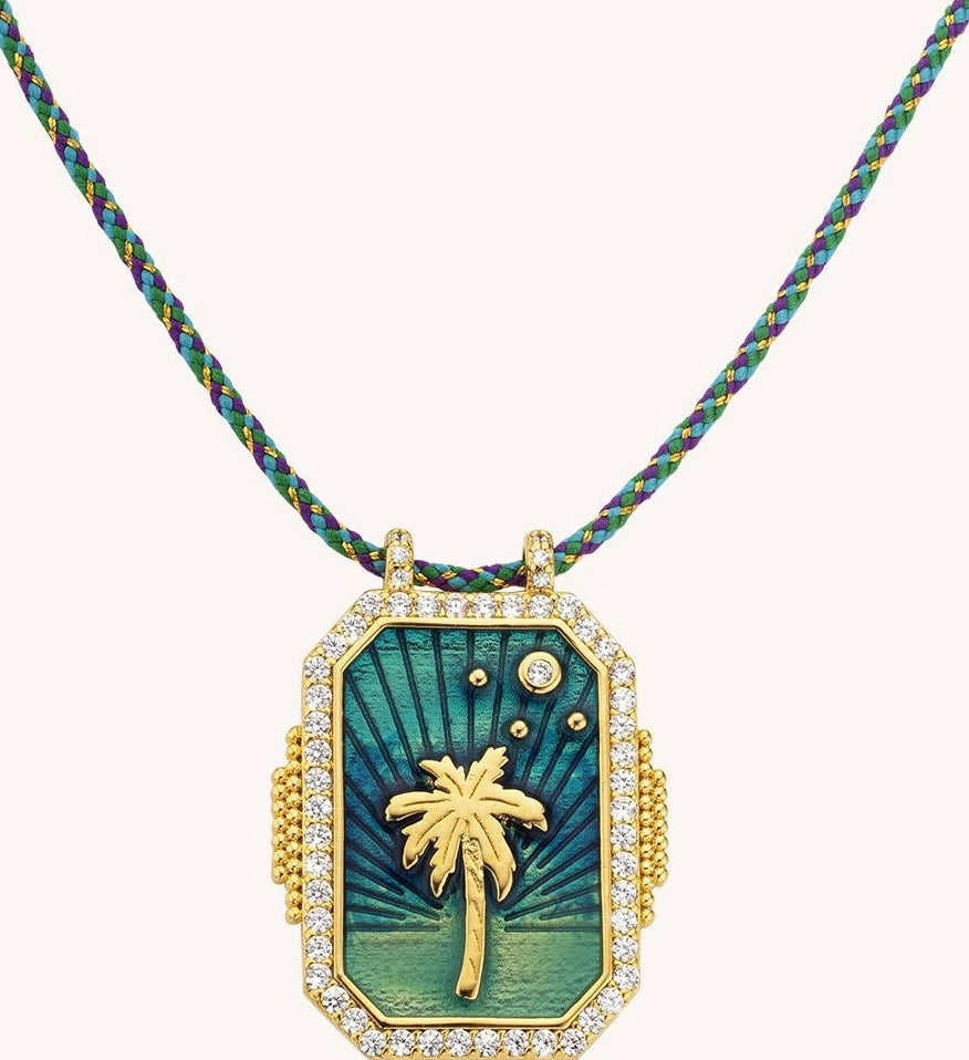 Tarot Card Pendant Necklace [0DK3B0ED]