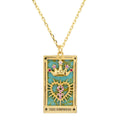 Tarot Card Pendant Necklace [SSEEON3M]