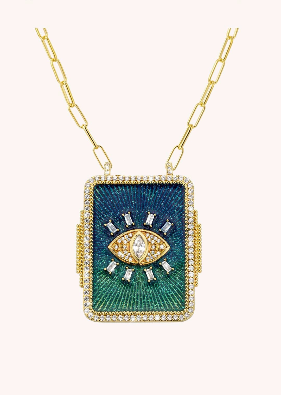 Tarot Card Pendant Necklace [K6MXV7L9]