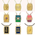 Tarot Love Pendant Necklace [CO4V4NCF]