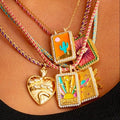 Tarot Love Pendant Necklace [UFQGBDYC]