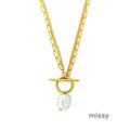 Teaghan Layered Pearl Necklace [ZA4CK3XY]