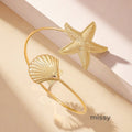 Teigan Starfish Shell Arm Cuff [30UI6T4W]