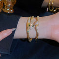 Textured Snake Cuff Bracelet [V6HZ26OX]