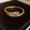 Textured Snake Cuff Bracelet [8DVKWMU3]