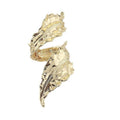 Textured Wave Cuff Bracelet [Y0L2QS0S]
