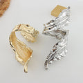 Textured Wave Cuff Bracelet [FRZY7MCE]