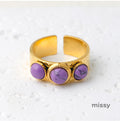Thais Gold Statement Open Ring [YT7S6EQC]