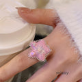 Thea Enamel Stacked Star Rings [7FJWYUB5]
