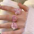 Thea Enamel Stacked Star Rings [MR4JU6YJ]