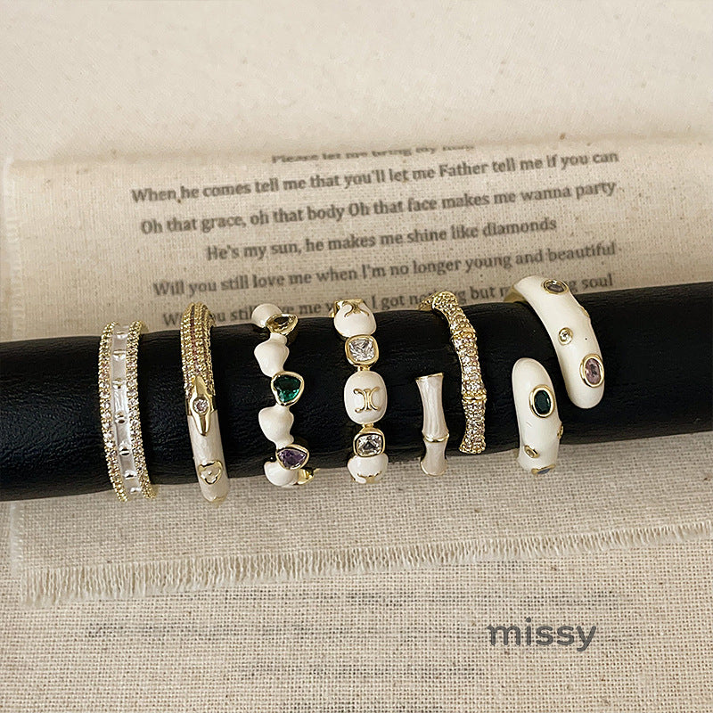 Tillie Radiant Gemstone Ring [YM3D71ZB]