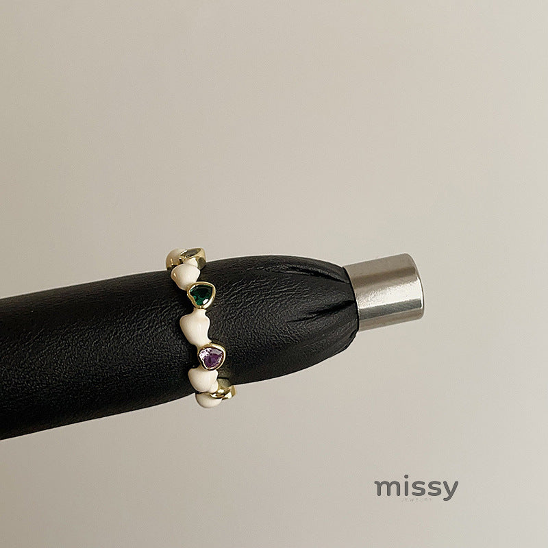 Tillie Radiant Gemstone Ring [TZ7AEW79]