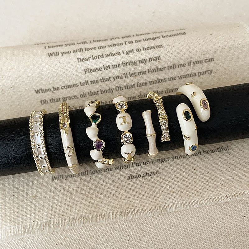 Tillie Radiant Gemstone Ring [D8ZX1JLZ]