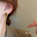 Tinleigh Tiger's Eye Drop Earrings [KPLLP6IF]