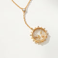 Transparent Locket Pendant Necklace [60HON99R]
