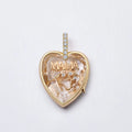 Transparent Locket Pendant Necklace [LJ2KNFX4]