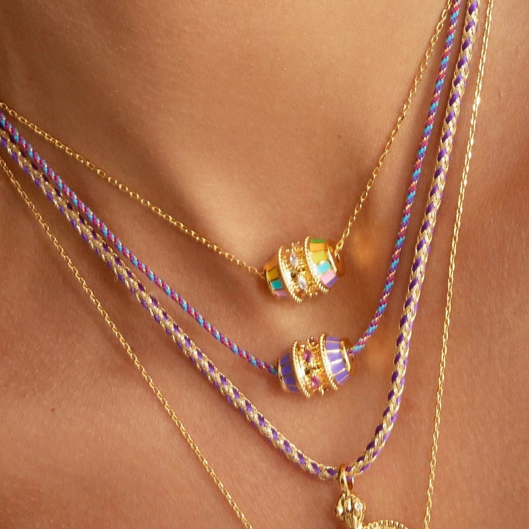 Twisted Chain Link Necklace [JYL4BPD8]