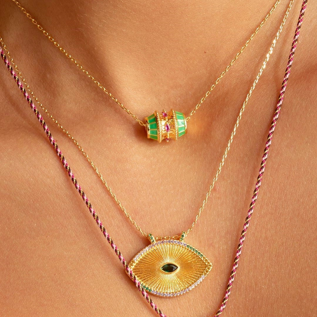 Twisted Chain Link Necklace [JYL4BPD8]