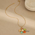 Vanna Hammered Flower Earrings [D9VTTS0H]