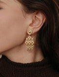 Vintage Arc De Triomphe Earrings [K3KWNVLA]