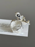 Vintage Floral Open Ring [MF5QNC5F]