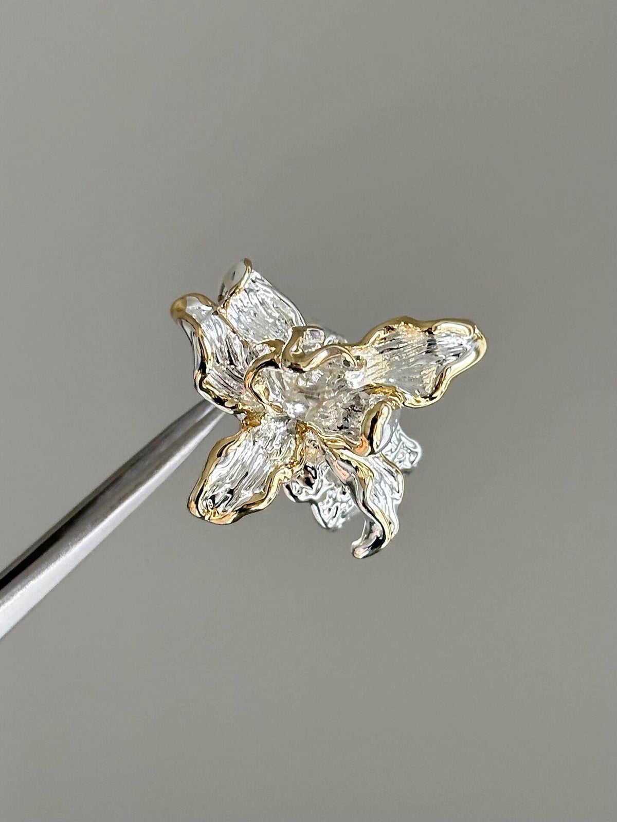 Vintage Floral Open Ring [SJF5TL07]