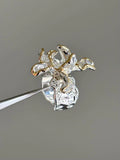 Vintage Floral Open Ring [1BWT4ZMI]
