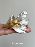 Vintage Floral Relief Bangle Bracelet [9DZXRHED]